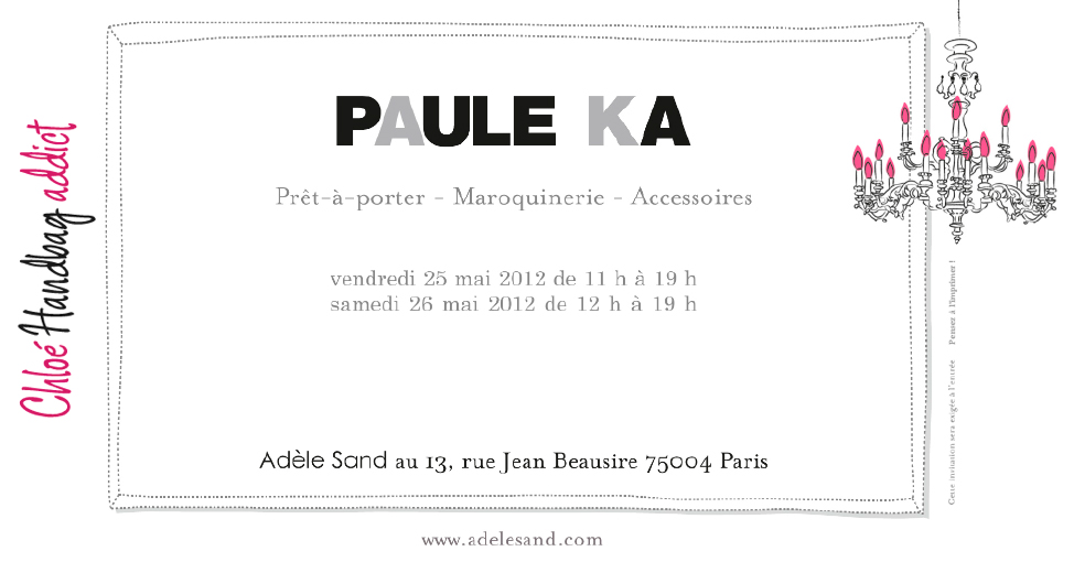 vente privée Paule Ka 2012