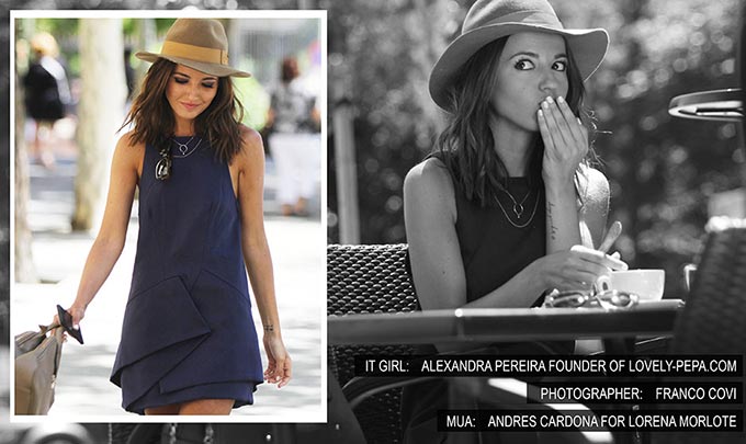 robe styligion bleue alexandra pereira lovely pepa